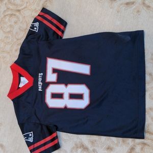 Boys size 6 7 Patriots jersey